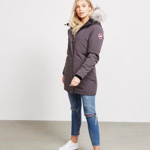 Canada Goose Victoria Parka in Grey